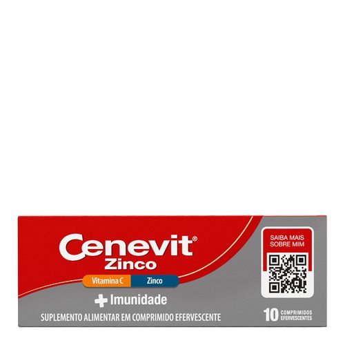 Cenevit Zinco 1G+10Mg 10Cpr Eferv Legrand