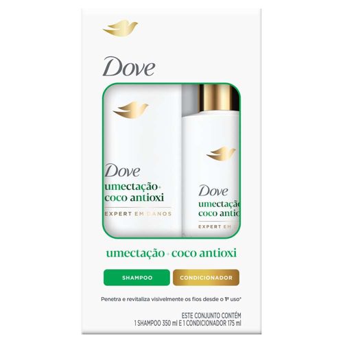 Kit Dove Umetacao Coco Sh+Cond