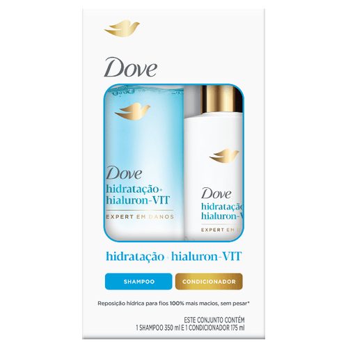Kit Sh350+Co175Ml Dove Hidrata