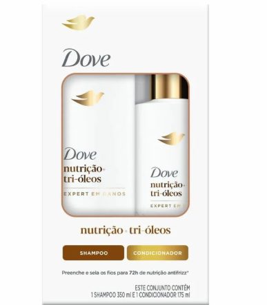 Kit Sh350+Co175Ml Dove Nutrica