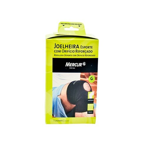 Joelheira Esporte C/Orif Reforcado G Mercur