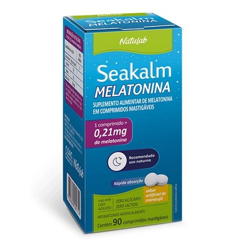 Seakalm Melatonina 0,21Mg 90Cpr Mast Natulab