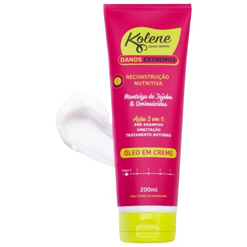 Oleo Em Creme Kolene Danos Extremos