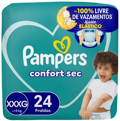 Pampers Confort Sec Xxxg C/24