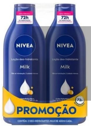 Loc Hidr Nivea Body Milk 400Ml 40%Desc P Nivea
