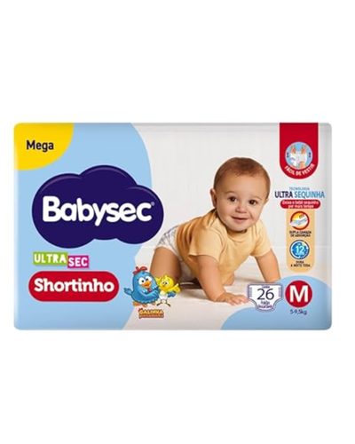 Fr Babysec Shortinho Ultra Mega M 6X26