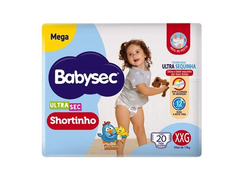 Fr Babysec Shortinho Ultra Mega Xxg 6X20