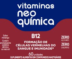 Vit B12 60Cpr Mast Neo Quimica