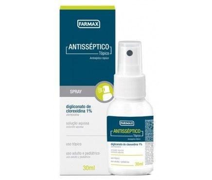 Farmax Spray Antisseptico Clorexidina 1% 30Ml