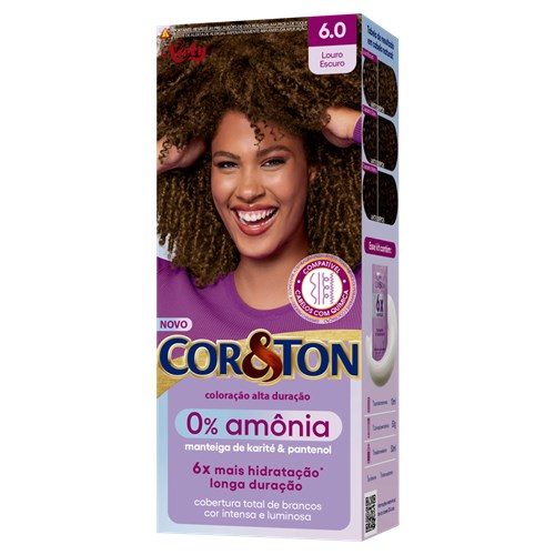 Tint Cor&Ton S Amonia 6.0 Louro