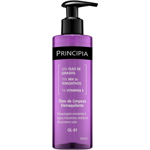 Oleo De Limpeza Demaquilante Principia 200Ml
