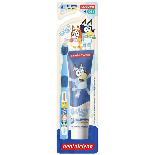 Kit Infantil Escova+Gel Fluor Blue
