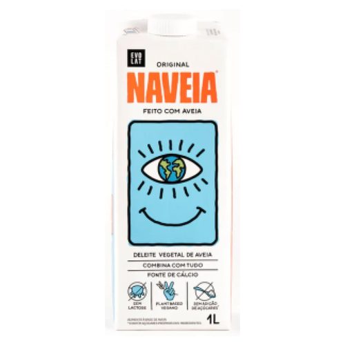 Leite De Aveia Naveia Original 1L