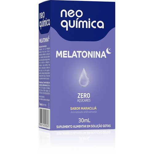 Vit Neo Quimica Melatonina Gts Fr C/30Ml Neoq (Vit)