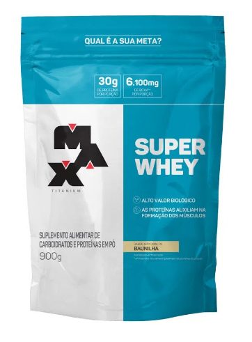 Super Whey Refil 900G Baunilha V01