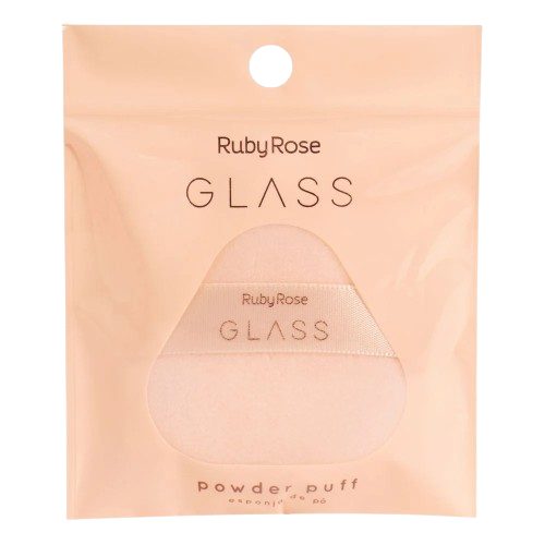 Esponja De Po Powder Puff Glass Hbs04 Rubyrose