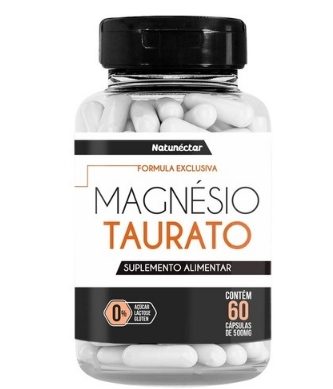 Magnesio Taurato Mineral C/60 Cps