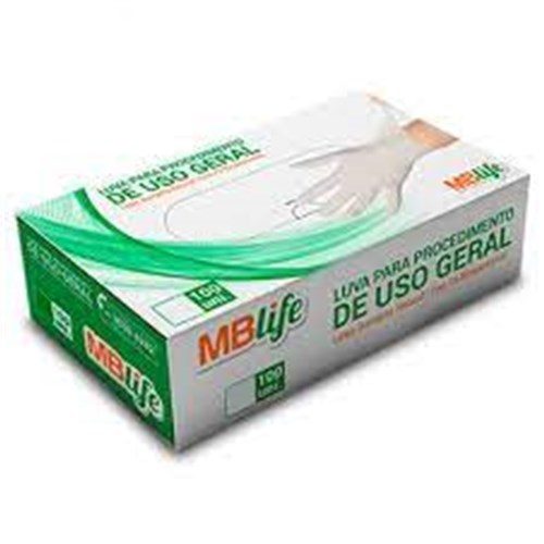 Luva Mblife Latex G100