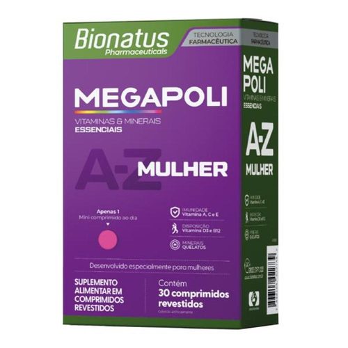 Megapoli A-Z Mulher 50+ 30Comp
