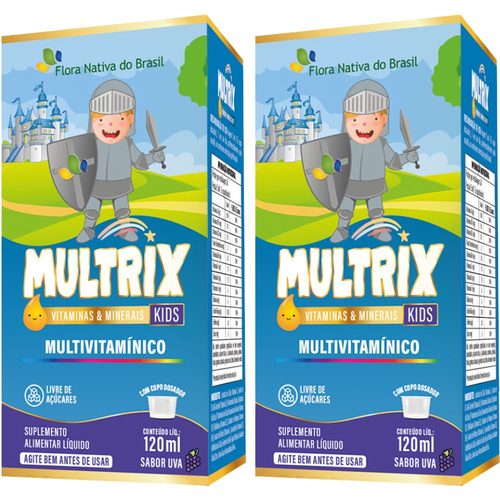 Multrix A-Z Xpe Inf Laranja 120Ml Flora Nativa
