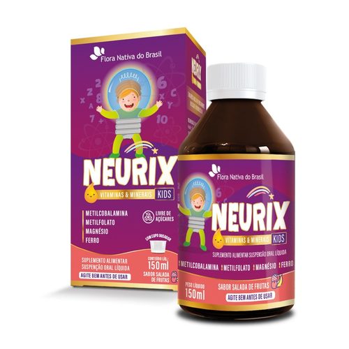 Neurix Kids B-12 Salada De Frutas 150Ml Flora Nativa