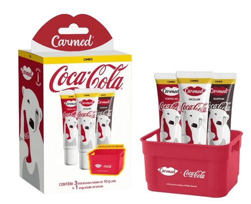 Kit Carmed Coca Cola 3Bgx Dpl