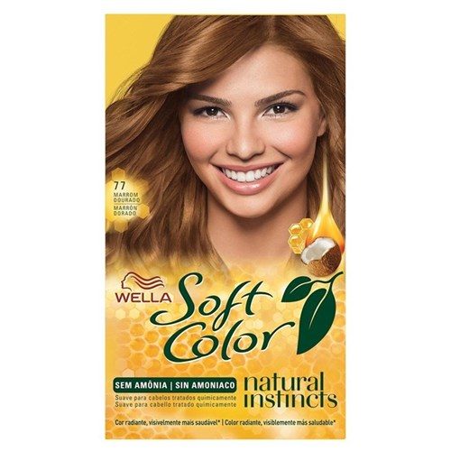 Tint Soft Color Marrom Dourad 77-Demais Prod