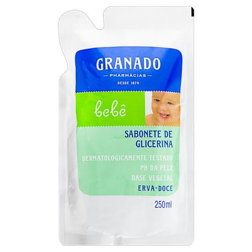 Refil Sabonete Bebe Erva Doce Granado 250Ml
