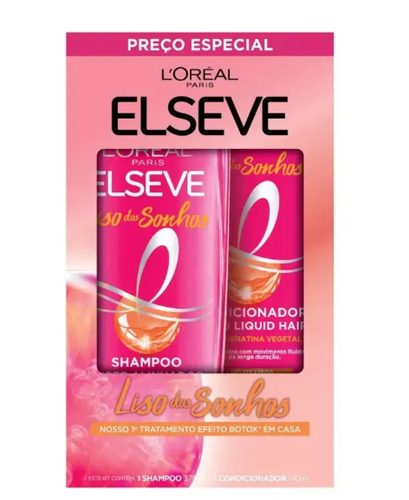 Pack Elseve Liso Dos Sonhos 2025-Demais Prod