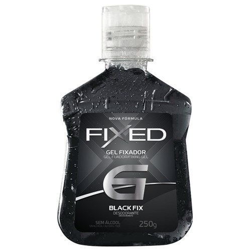 Gel Fixador Desod Dark 6 Preto 250Gr