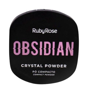 Po Compacto Pc04 Obsidian Hb18004 Rubyrose