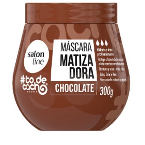 Masc Cap S Line Todecacho Matizadora 300Gr Chocolate (790845
