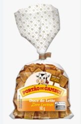 Doce De Leite Portao Zero Lactose Pct 165G 50X1