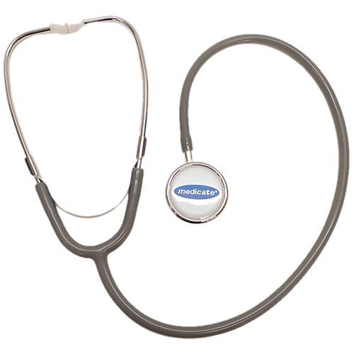 Medicate Estetoscopio Duplo Cinza Md20Cz