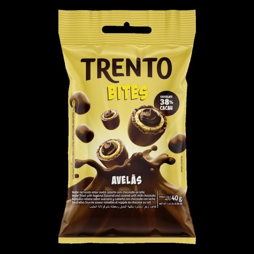 Trento Bites Avela Ao Leite Un 40G