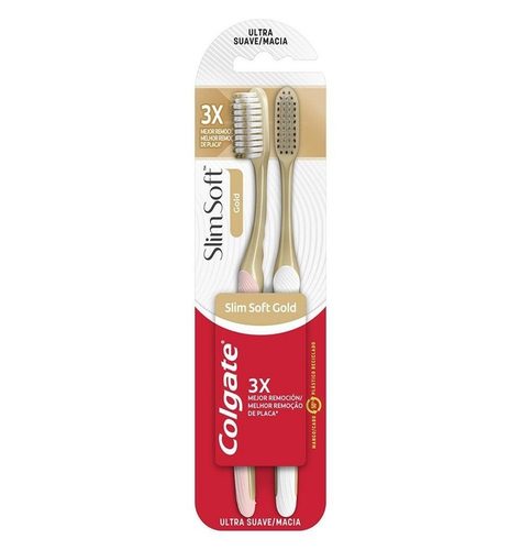 Esc Dent Colg Slimsoft Gold 2Un