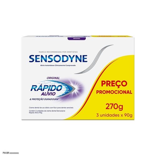 Sensodyne Cd Alivio Rapido L3P2 90G