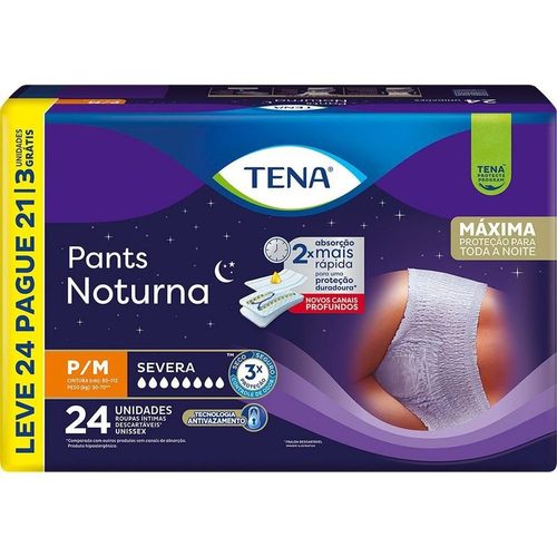 Fd Roupa Int Tena Pants Notur P-M Lv24 Pg21U