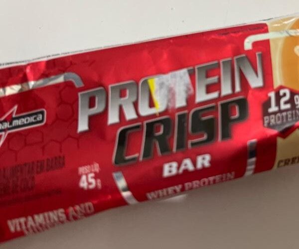 Crisp Bar Creme De Coco 540G12Un Integralmedica
