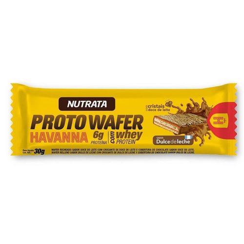 Proto Wafer Nutrata Havan D Leite 12X30G Nutrata