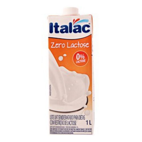 Leite Italac Integ Zero Lactose Semidesnatado 1Litro