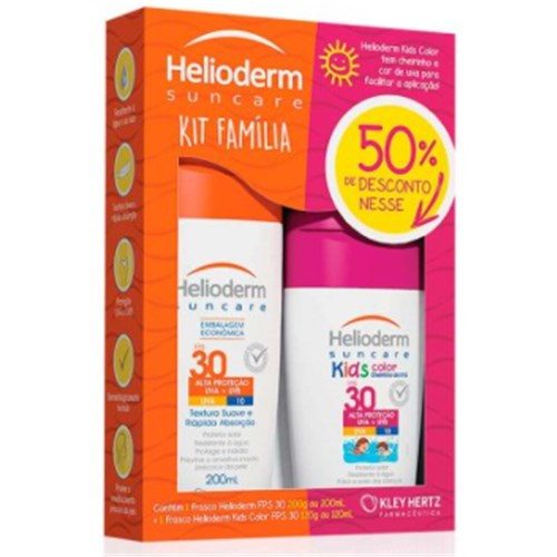 Kit Helioderm Familia
