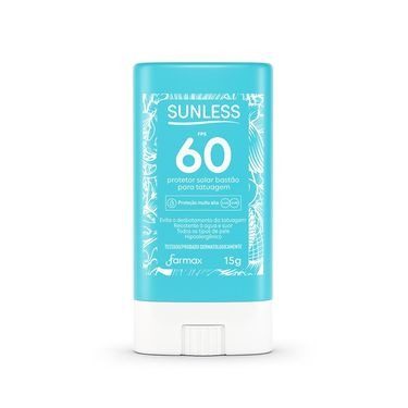 Prot.Solar Tatuagem Bastão Fp60 Sunless