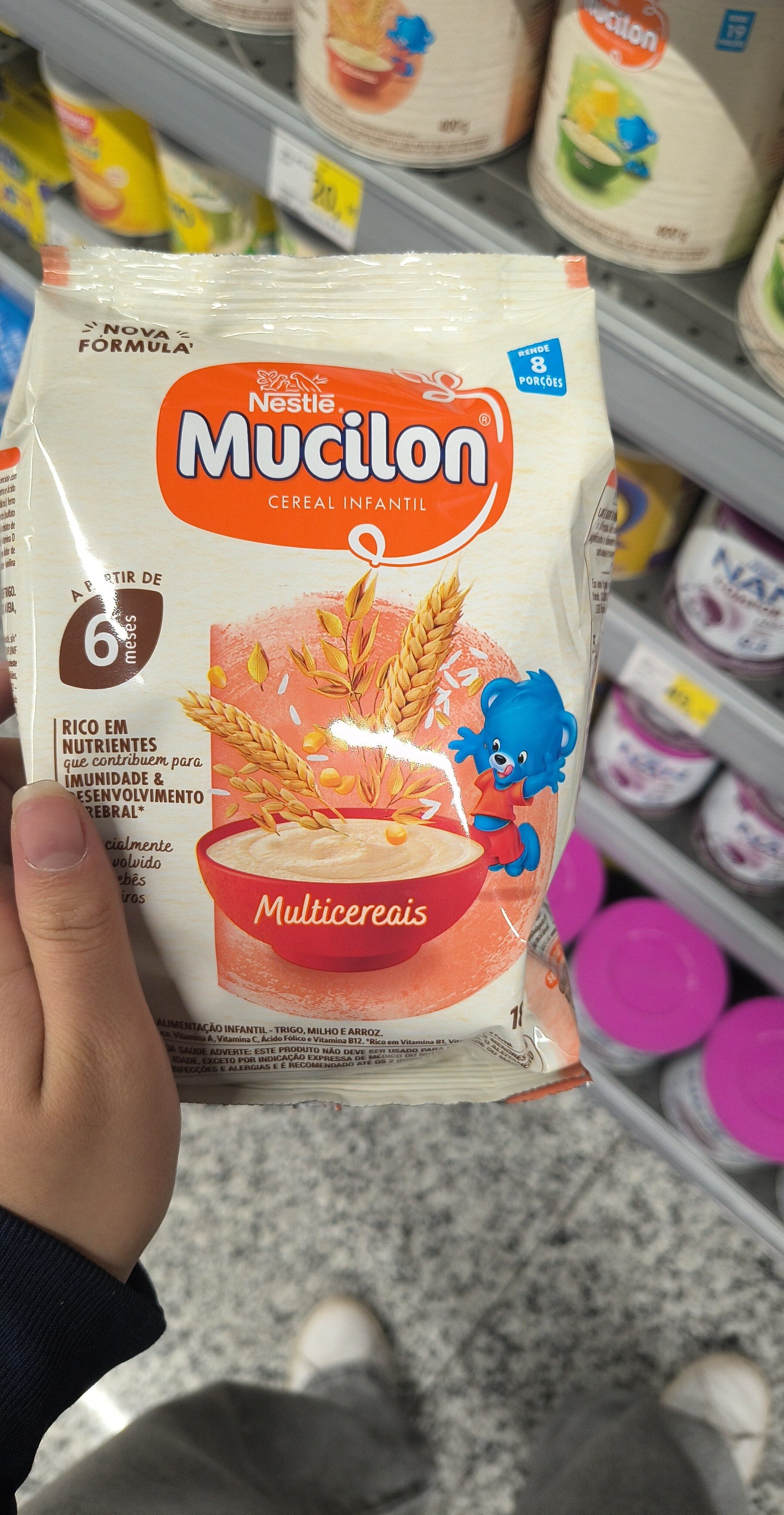 Mucilon Multicereais 180G