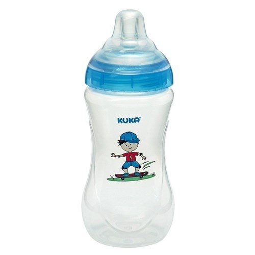 Copo Dec Fun Com Canudo 330Ml Menino Kuka