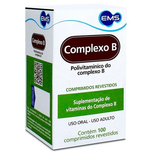 Complexo B C/100 Cpr Ems