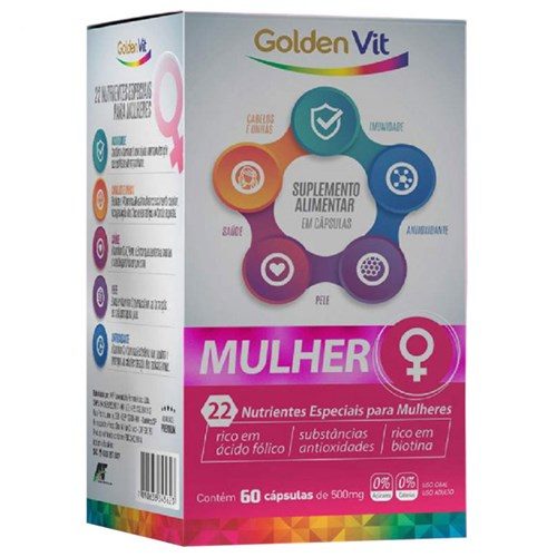 Golden Vit Mulher 60 Cps