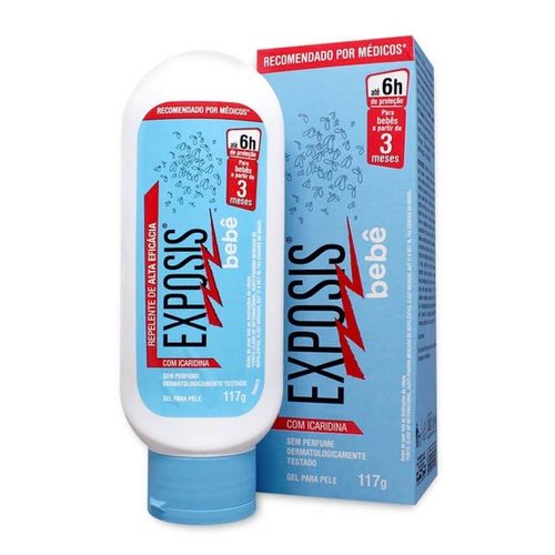 Repelente Exposis Gel Bebe 117 Ml