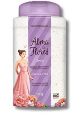 Talco A Flores 100G Baunilha