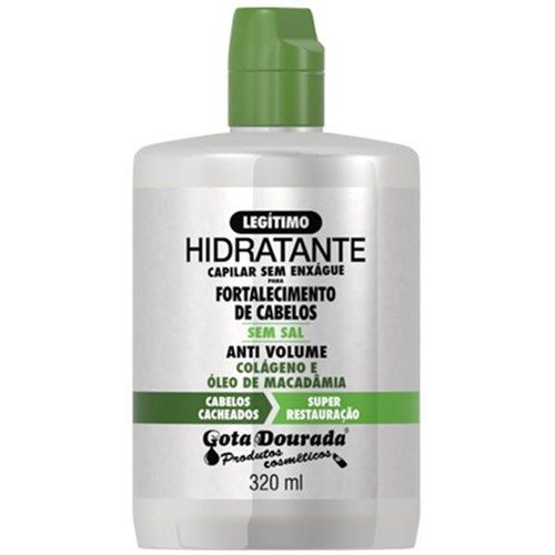 Cr S/ Enx G Dourada 320Ml Cacheados